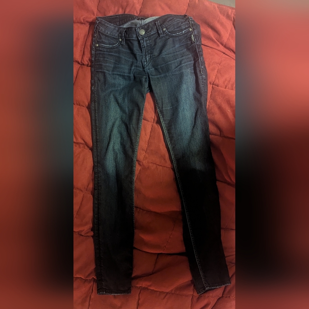 Silver Jeans Blue Skinny Jeans Classic Style